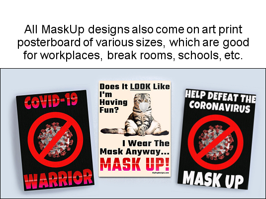 mask up posters